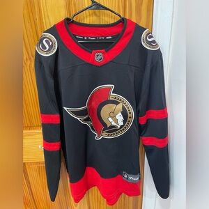 Men's Ottawa Senators Brady Tkachuk Fanatics Black Home Breakaway Jersey
